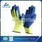 Best selling 10G seamless knitted liner with Latex coated safety working glove