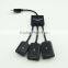 High quality high speed 3 in 1micro usb ptg cable for mobile phone