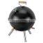 Outdoor camping charcoal egg shaped bbq grill