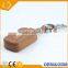 China Manufacturer Oval Hook PU Leather 4 Bottons Leather Smart Car Key Case