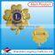 The 20th anniversary of the badge, custom Lions clube badge