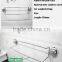 No drilling Bathroom Double Deck coat rack/towel rack/clothing rack/bathroom rack towel rack