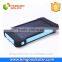 2016 newest waterproof super light LED flashlight 10000mah solar power bank with 1.48W solar panel