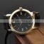2016 Brand New Black Leather Blank Watch