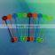 8.3 inch colored sunflower stick/swizzle sticks/ cocktail stick stirrer
