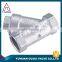 1/2" CF8M low pressure BSP female thread ss316 304 carbon steel y strainer in TMOK