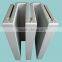 China supplier hard silver grey metal curved aluminum veneer free saples