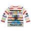 (A3055) apricot 2y-6y baby boy cartoon t shirts toddler boys winter tops autumn wear