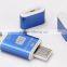 Aluminium Alloy Micro SD/TF Micro USB OTG Smart Card Reader