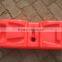 Plastic temporary fence block for cheap sale