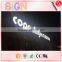 Outdoor led frontlit 3d large alphabet letter