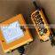 f23-a++ heavy duty single girder gantry crane parts remote control wireless transmitter receiver