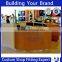 Tailor Made White Modern Wooden Clothes Shop Reception Desk Counters Design                        
                                                                Most Popular