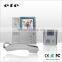 ETE door phone intercom system 4"TFT LCD handset monitor color ETE apartment wired night vision ring doorbell video