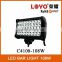 factory wholesale 108W high intensity leds four rows led light bar for cars trucks high quality four rows led light bar