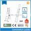 Aluminum single swimming pool ladder pass CE