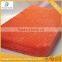Orange Plush Dots Minky Changing Pad Covers