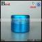 50g shine blue gel aluminium jar , manufacturer empty cosmetic cream jar
