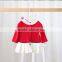2016 Halloween zebra cotton long sleeves hand made girls dress prettigirl baby clothing