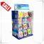 6 tiers hooks key rings cardboard display stand