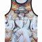 Custom sublimation printing Tank Top Men's Vest Customized Printing Service Bulk Wholesale Clothing China Manufacturer Direct