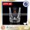 280ml triangle bottom whisky drinking glasses wholesale