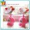 High quality rechargeable battery operated pocket mini handheld water spray fan toy