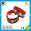 Personalized bulk cheap silicone custom skull wristband