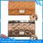 2015 cheap price lady wallet, pu lady wrist bag, pu cheap evening bag