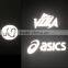 Reflective logo laser cut adhesive