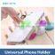 Factory Price Unique Style Toilet Brush Shaped Mobile Phone Holder Wood and Silicone Holder for Universal Mobile Phone Tablet