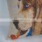 Dog design digital printed throw decorative backrest cushion for bed/ sofa /chair/ car
