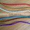 colorful cotton braided electrical wire for pendant lamp