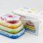 Kids Lunch Box Food Grade Material Microwave Heating Silicon Mess Tin