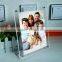 Fashion design desktop clear acrylic love photo picture frame