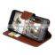 high quality Brown color PU leather case for iphone 6 cover