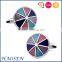 Highest Quality Hot Sale Colorful Enamel Mes Cufflinks