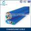 HDPE flat style thicker jacket outdoor fiber optic cable microduct