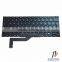 High-quality 100%New IT version Replacement keyboard for rMBP Pro retina A1398 Italy Italian keyboard