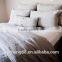165GSM pure linen sheet set, 3PC duvet cover set, in white Pure colour