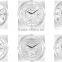 WC30001 automatic calender wall clock/selling well all over the world