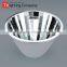 Flashlight Cob Led Parabolic Aluminum Reflector