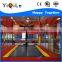 Amazing!! gymnastic square trampoline indoor inflatable trampoline fold up trampoline