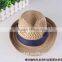 factory custom fashion men homburg paper woven fedora hats wholesale
