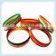 Christmas elastic colorful band silicone friendship bracelets rainbow
