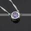 Hot Tibetan Silver Jewelry Alloy and Silver Plated Pendant With cz Stone