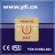 Waterproof Touch Exit Button With NO/NC/COM output contact &LED