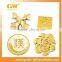 Wholesale promotional custom metal gold bible lapel pin
