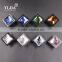 Square Furniture Hardware Dresser Cabinet Crystal Glass Knob