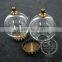 25mm Round Bulb Vial Glass Bottle With 15mm Open Mouth DIY Pendant Charm Supplies 1810293
